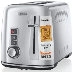 Breville - Toaster - 2 Slice S/Steel Perfect for Warburtons